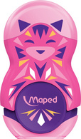 Radierer-Spitzer-Kombi Loopy MINI CUTE, pink