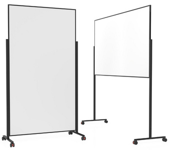 Tableau blanc design Vario - Black Edition