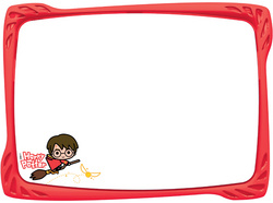 Schreibtafel HARRY POTTER, eine Seite blanko