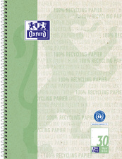 Collegeblock Recycling, grün