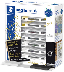 Pinselstift metallic brush, 70er Display