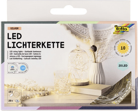 LED-Mini-Lichterkette, 10 Stück