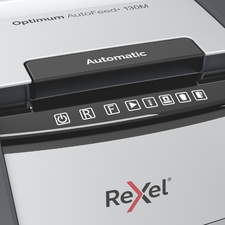 Destructeur de documents Optimum AutoFeed+ 130X / 130M , vue d'en haut