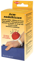 Armnadelkissen mit Spange, in Verpackung