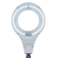 Vue détaillée : Tête de la lampe, blanc