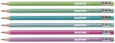 Crayons à papier "Grafitos Style", aperçu des couleurs