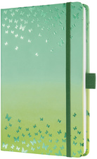 Carnet de notes Beauty "Butterfly Confetti Lime"
