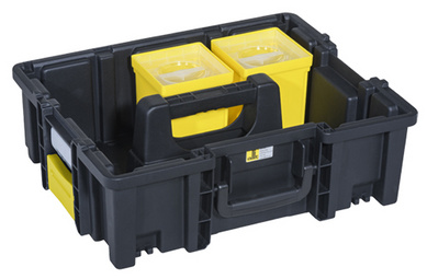 Caisse de transport EuroPlus Pro >KC< 44.150, noir/jaune