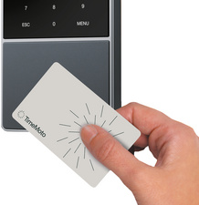 Symbolbild: zeigt die Anwendung mit der RFID-Karte