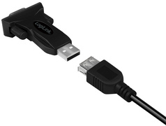 USB 2.0 - RS232 Adapter mit Verlängerungskabel