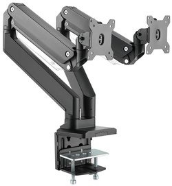 Universal Dual-Monitorarm mit Klemmbefestigung