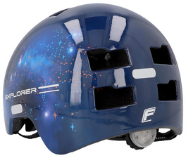 Kinder-Fahrradhelm "BMX Universe" - Rückansicht