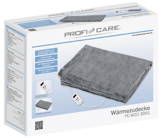 Wärmezudecke, Verpackung