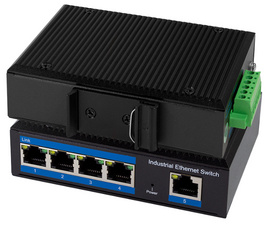 Industrial Fast Ethernet POE Switch, 5-Port, Unmanaged