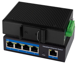 Industrial Gigabit Ethernet Switch, 5-Port, Unmanaged