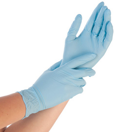 Symbolbild: Nitril-Handschuh "EXTRA SAFE", blau