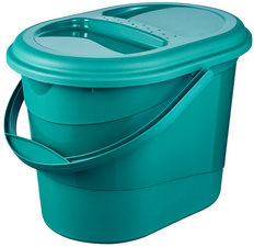 Bio-Abfalleimer "elsa eco", sky blue