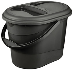 Bio-Abfalleimer "elsa eco", eco-graphite
