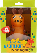 Mobiles Nachtlicht "Maus", in Verpackung