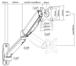 Croquis : dimensions