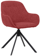 Fauteuil tournant SIRA, rouge