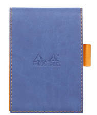 Porte-bloc + bloc No. 12, bleu saphir