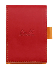 Porte-bloc + bloc No. 12, coquelicot