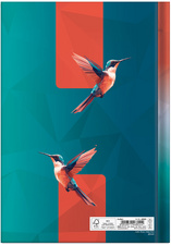 Notizbuch "Kolibri", Rückseite