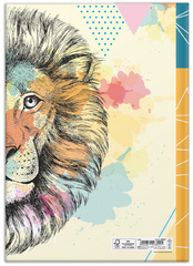 Notizbuch "Lion", Rückseite