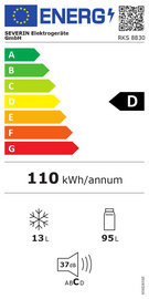 Energieeffizienzklasse: D