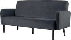 3-Sitzer Sofa LISBOA, anthrazit