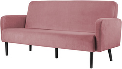 3-Sitzer Sofa LISBOA, pink