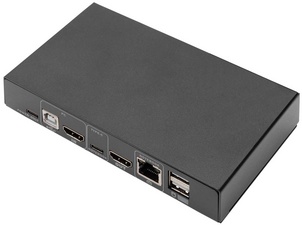 KVM Switch, 2-Port, USB / HDMI, Rückseite