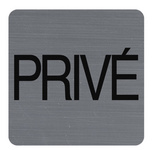 Hinweisschild "Privé"