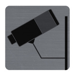 Hinweisschild "Kameraüberwacht"