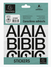 Selbstklebebuchstaben A-Z, 40 mm