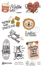 Papier-Sticker "Mom Life"