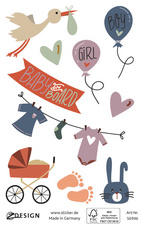 Papier-Sticker "Baby"