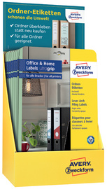 Ordnerrücken-Etiketten "Home & Office", Theken-Display