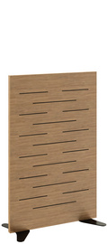Akustik-Holztrennwand, (B)1.250 mm (Füße nicht im Lieferumfang)