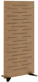Akustik-Holztrennwand, (B)1.800 mm (Füße nicht im Lieferumfang)