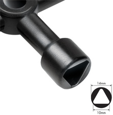 Kapazität Dreikant: 10 mm