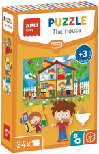 Lernpuzzle "The House", 24 Teile