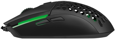 Souris optique gaming, vue latérale