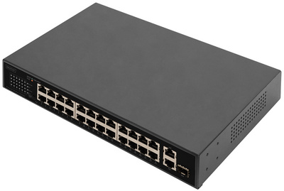 FE PoE Switch, 24 Port