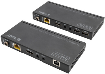 HDBaseT HDMI KVM Extender Set, Rückseite