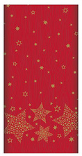 Weihnachts-Tischdecke "Christmas Shine", rot