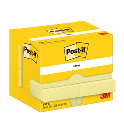 Haftnotizen Post-it Notes, 51 x 38 mm, gelb