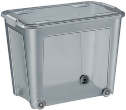 Boîte de rangement SHADOW, avec roues, 67 litres