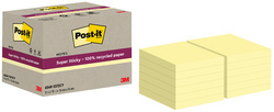  Haftnotizen super sticky Recycling notes, 76 x 76 mm